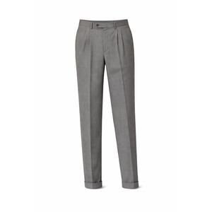 Lauren Ralph Lauren Dress Pants Mens 32x29 Gray Pleated Cuffed Tailored